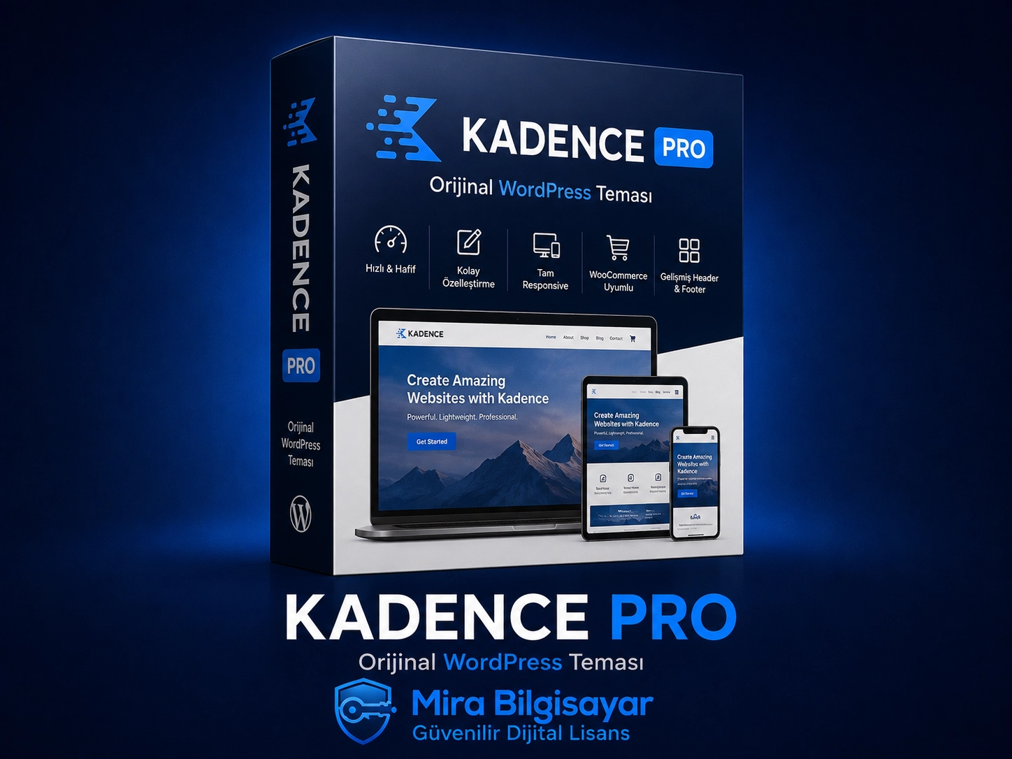Kadence Pro | Orijinal WordPress Teması